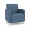 Lesro Siena Lounge Reception Guest Chair, 27 in W 29.5 in L 32.5 in H SN1101 - alternate 1